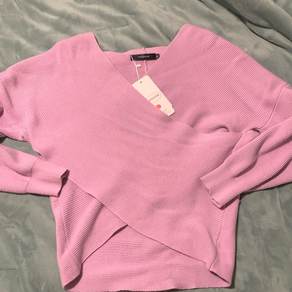 Off the shoulder sweater